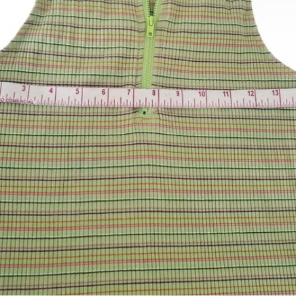 Wild Fable sleeveless mini dress size zip front polo style - Picture 4 of 4
